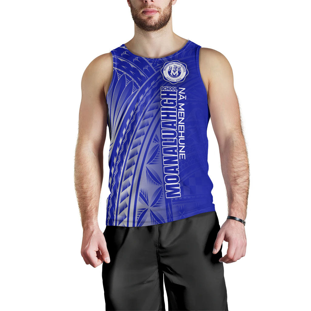 Hawaii Moanalua High School Tank Top - Moanalua Na Menehune Hawaii Patterns