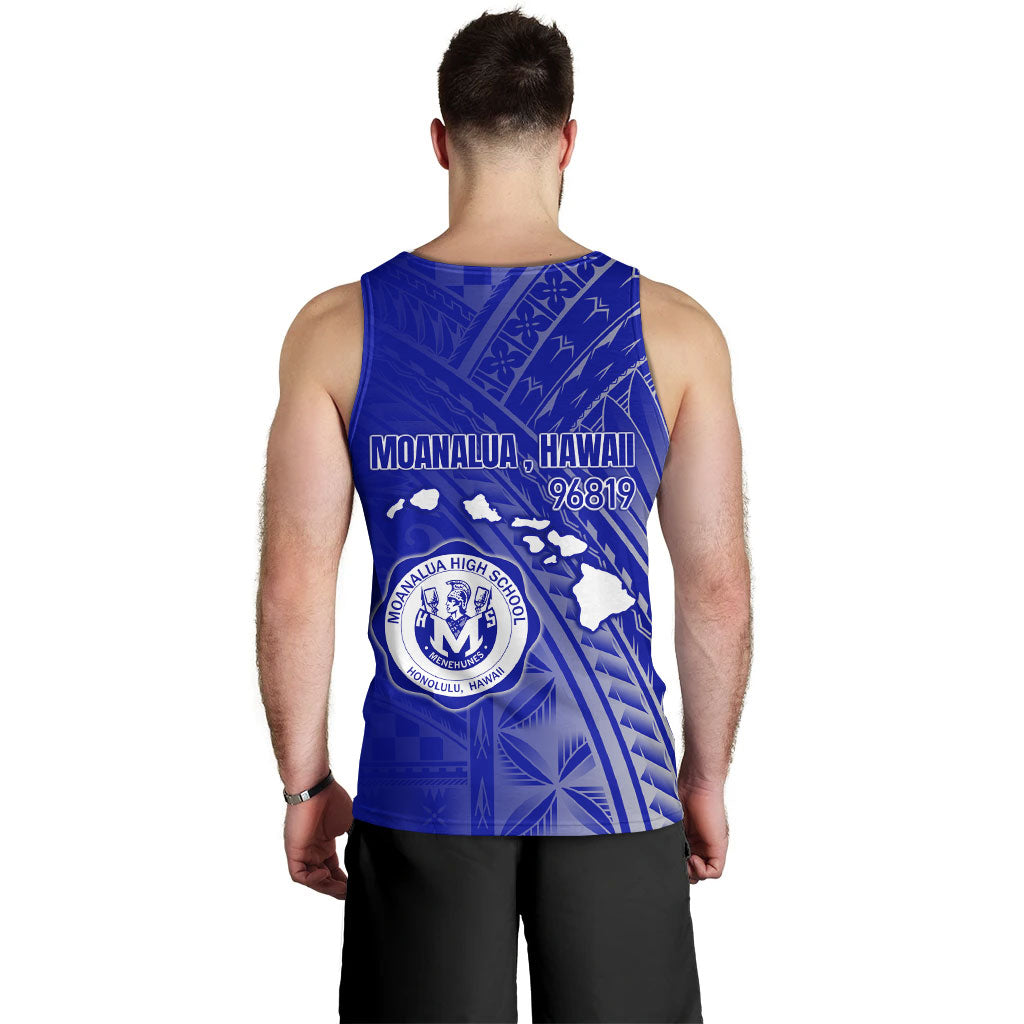 Hawaii Moanalua High School Tank Top - Moanalua Na Menehune Hawaii Patterns