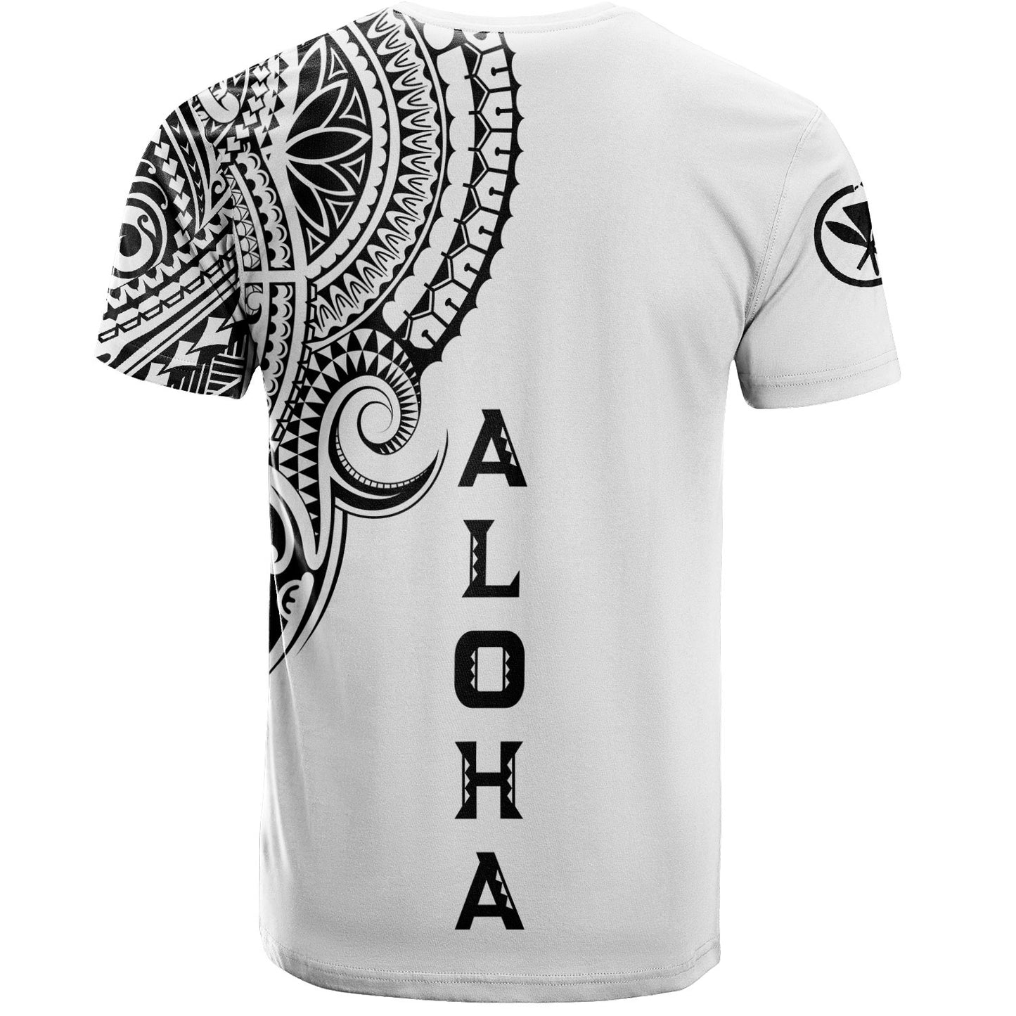 Hawaii Polynesian Chest Custom T-shirt White