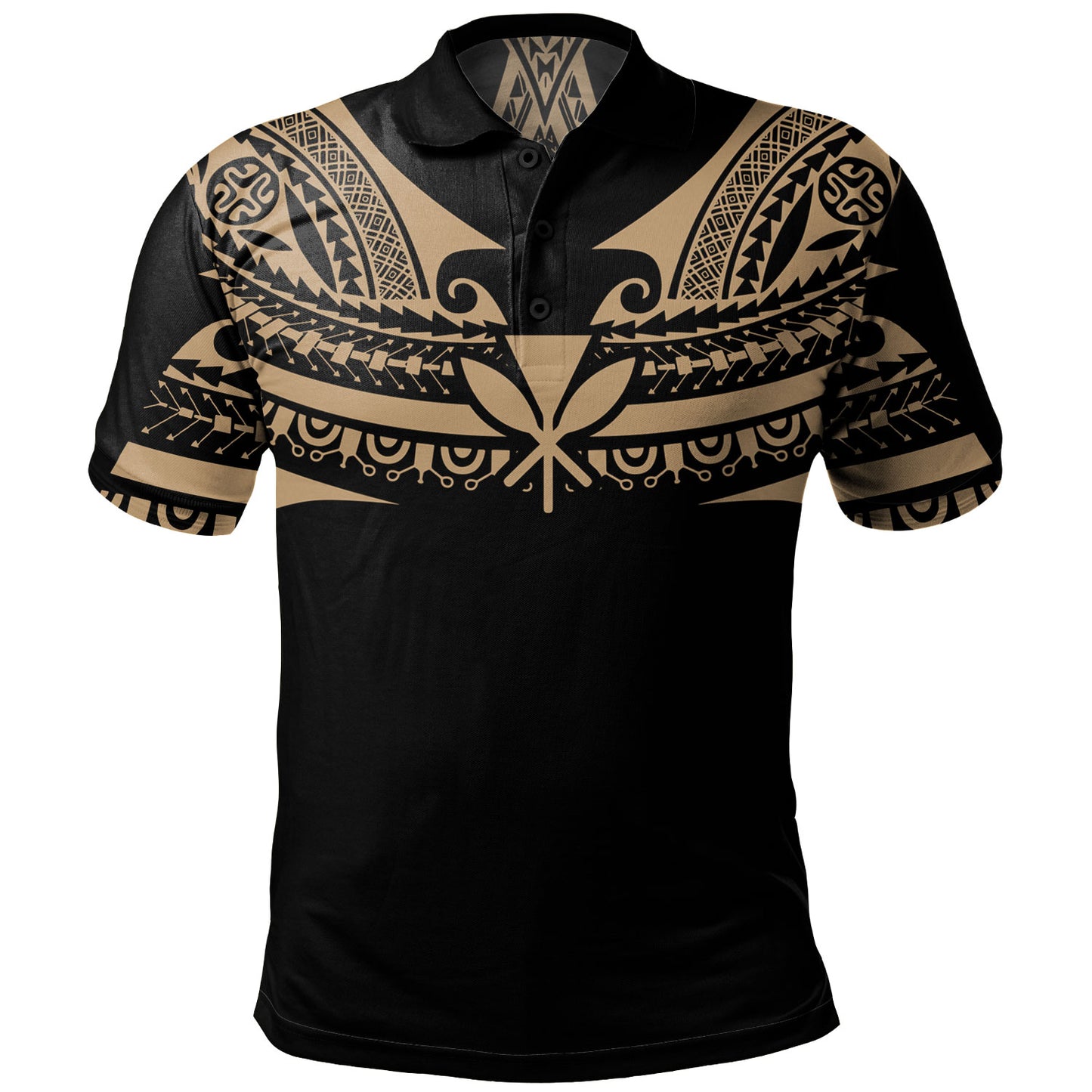 Hawaii Custom Personalised Polo Shirt Polynesian Tattoo Style