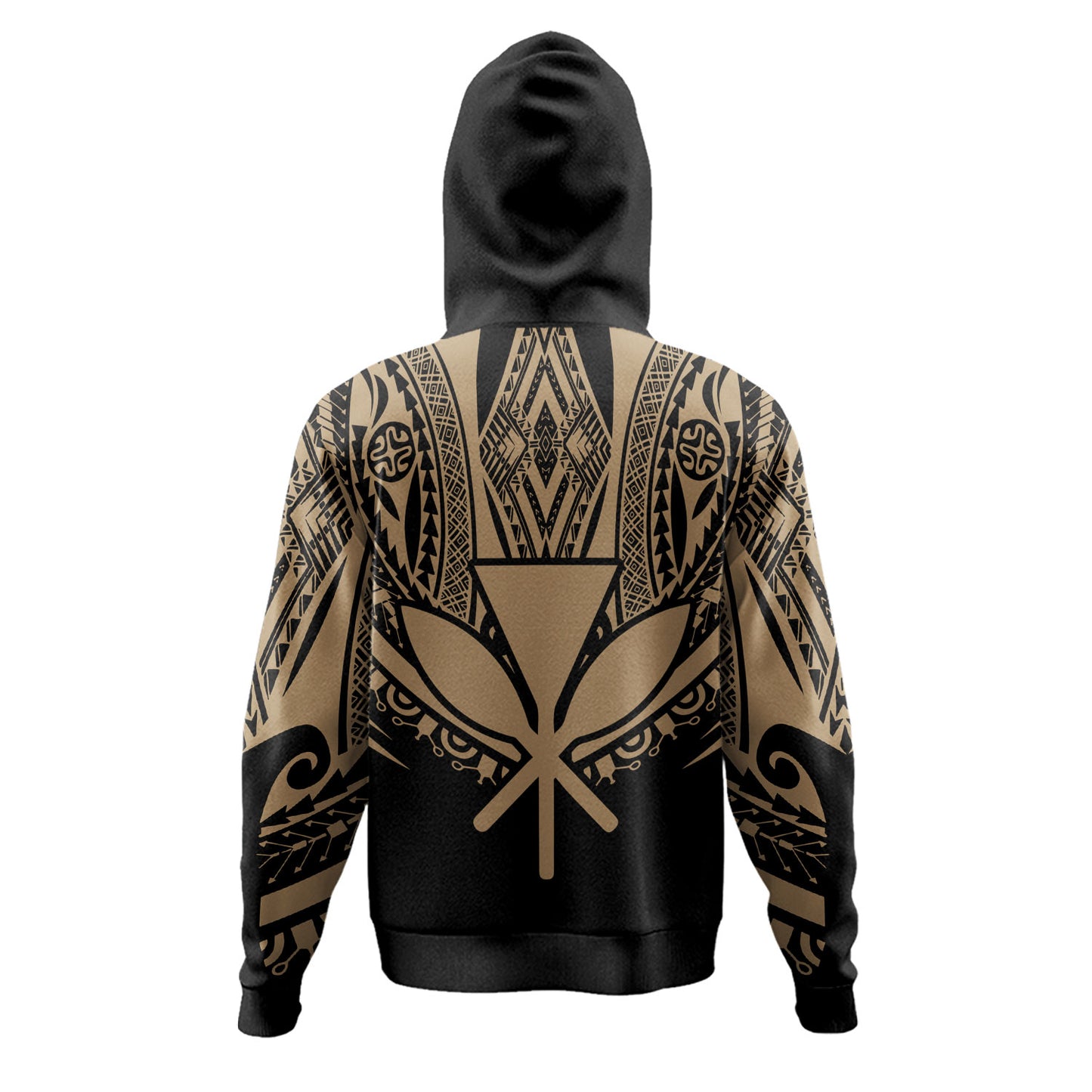 Hawaii Custom Personalised Hoodie Polynesian Tattoo Style