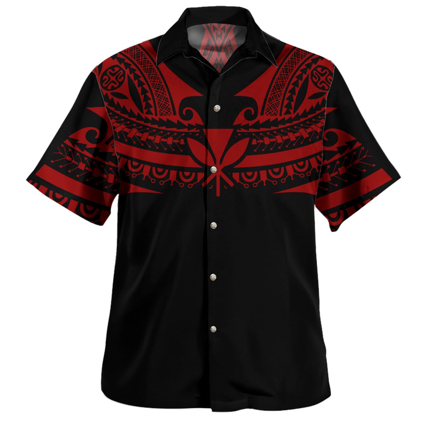 Hawaii Custom Personalised Hawaiian Shirt Polynesian Tattoo Style