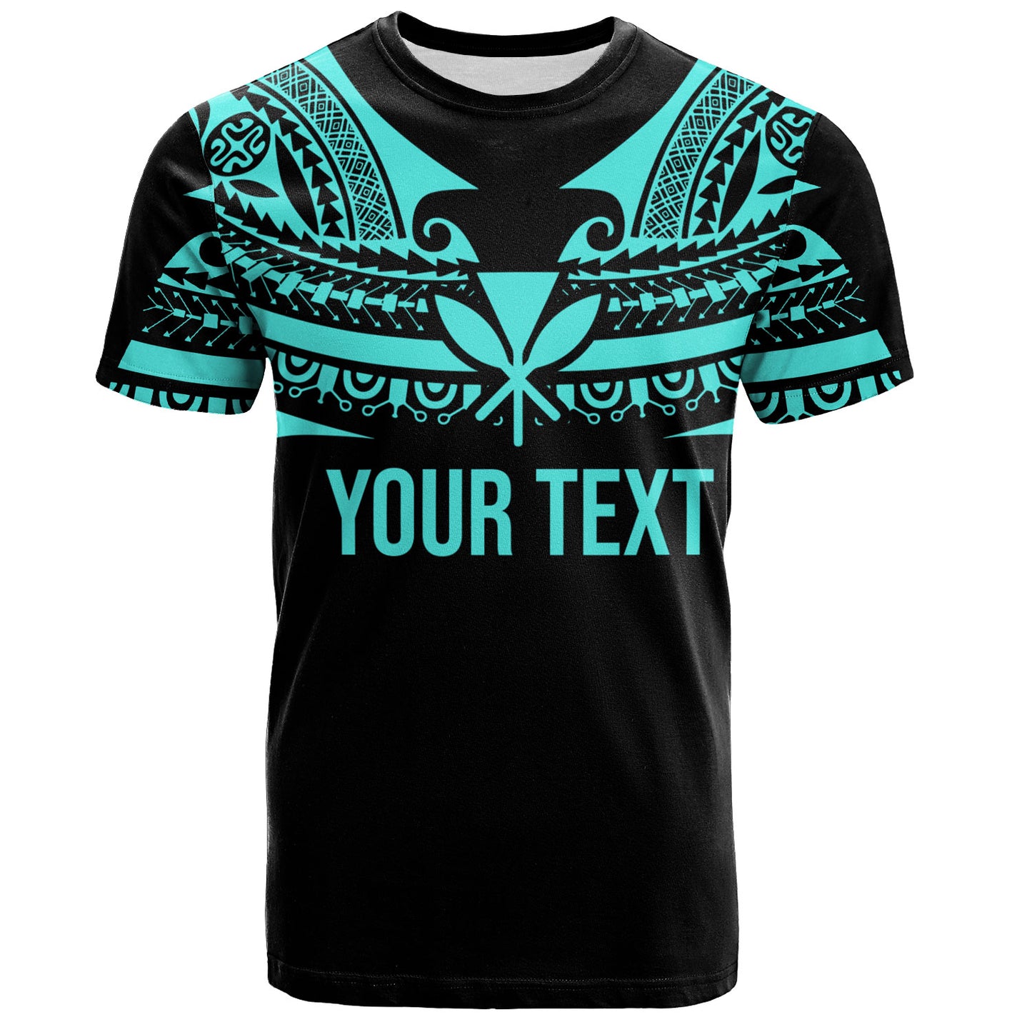 Hawaii Custom Personalised T-Shirt Polynesian Tattoo Style