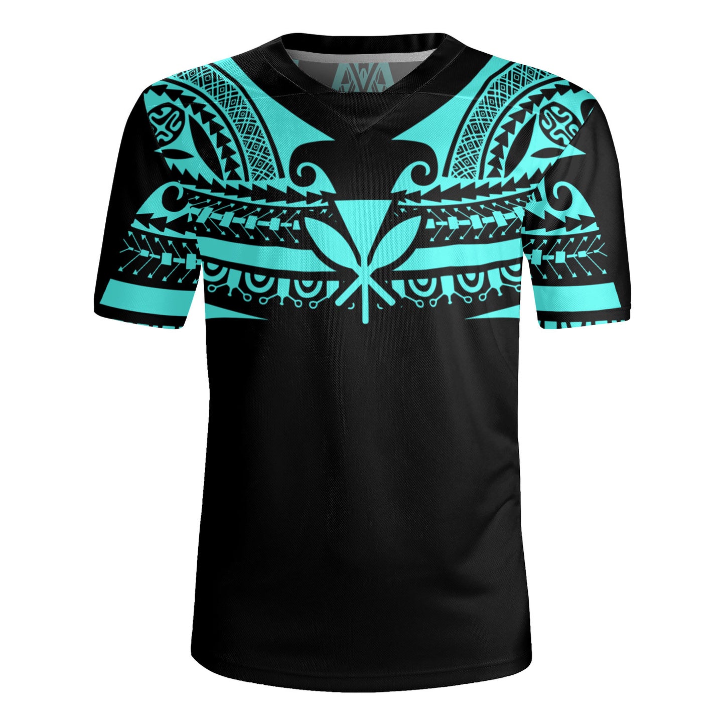 Hawaii Custom Personalised Rugby Jersey Polynesian Tattoo Style
