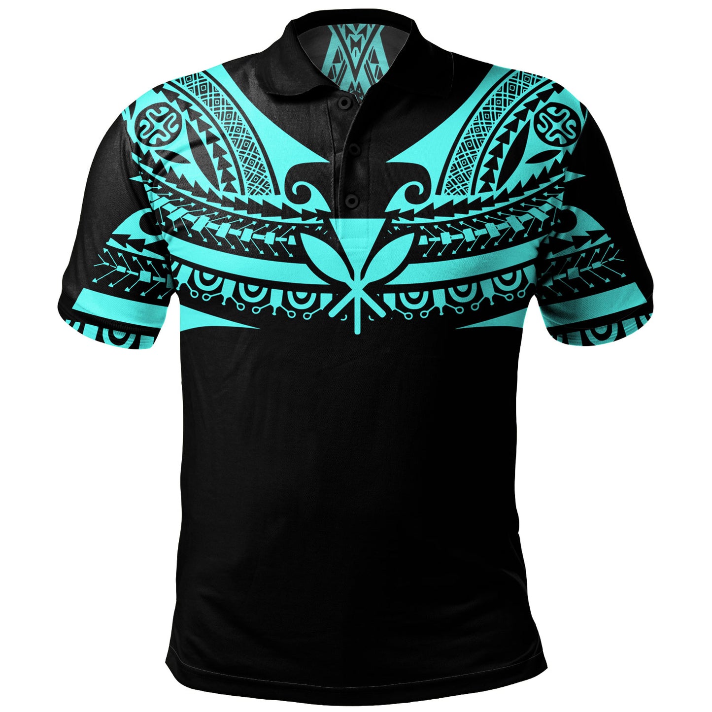 Hawaii Custom Personalised Polo Shirt Polynesian Tattoo Style