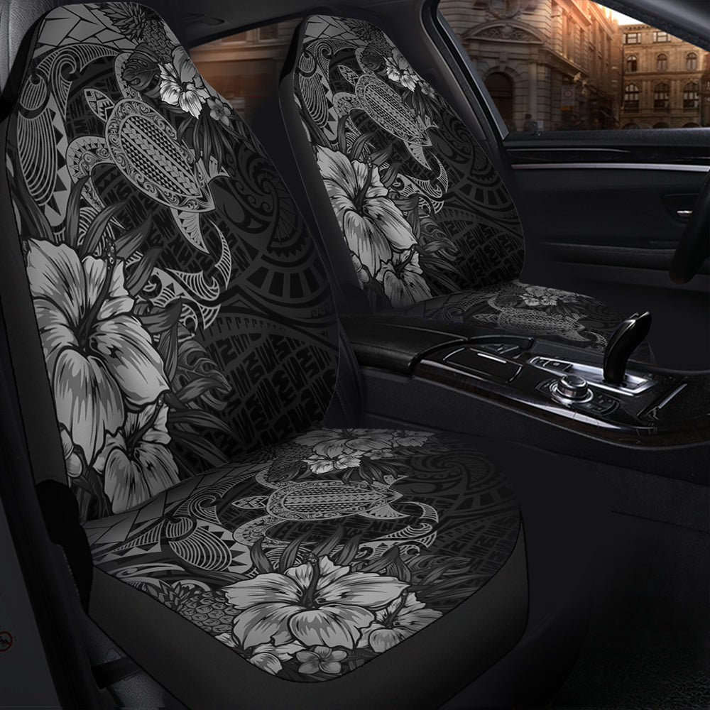 Hawaii Car Seat Covers Hawaii Polynesian Turtle Tropical Grey