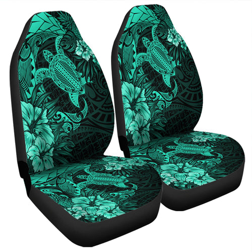 Hawaii Car Seat Covers Hawaii Polynesian Turtle Tropical Patina Green