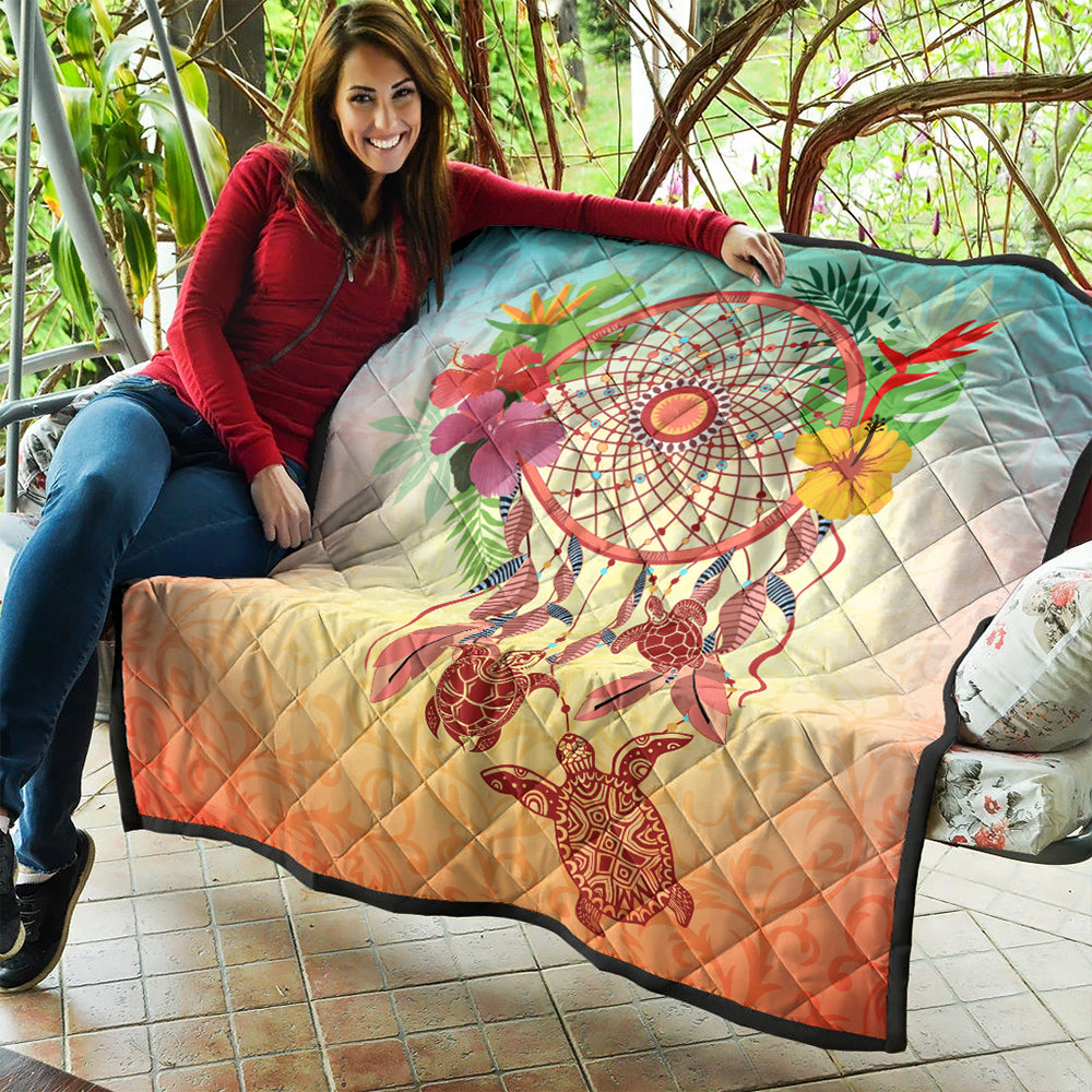 Hawaii Premium Quilt Flower Dreamcatcher