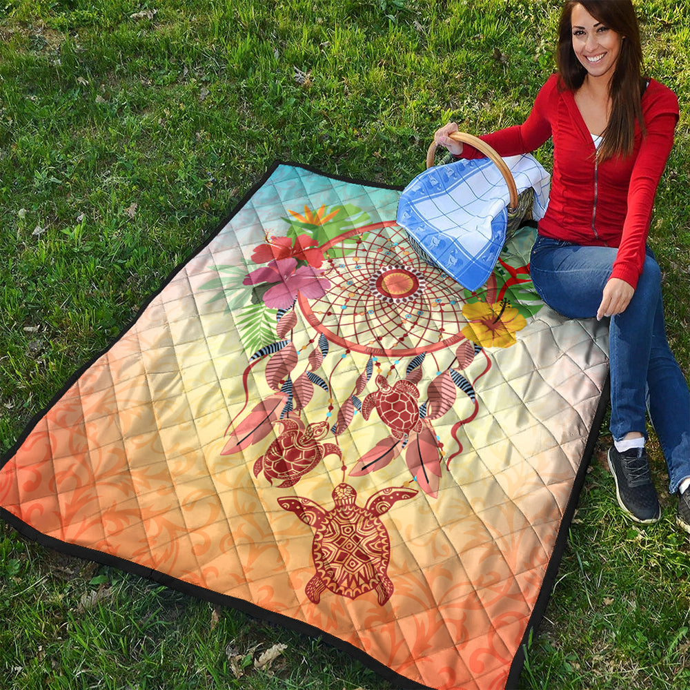 Hawaii Premium Quilt Flower Dreamcatcher