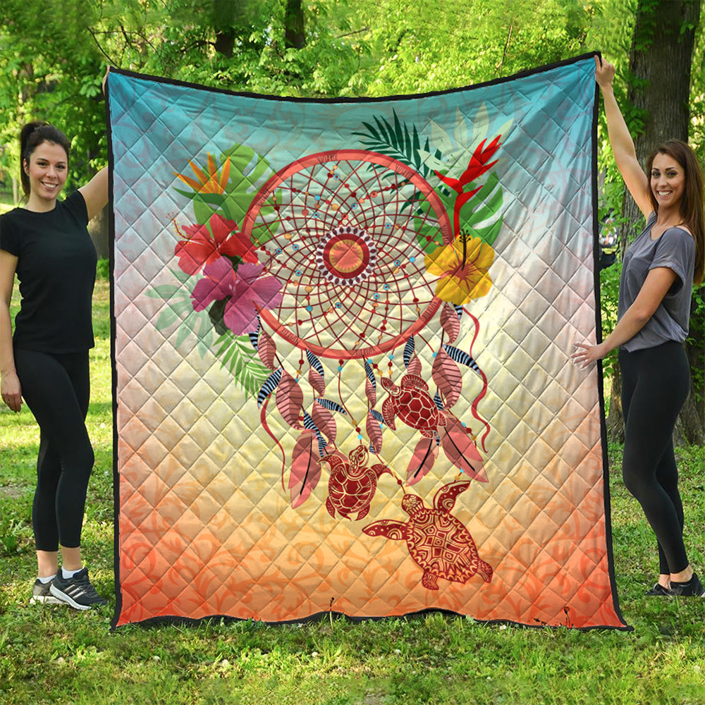 Hawaii Premium Quilt Flower Dreamcatcher