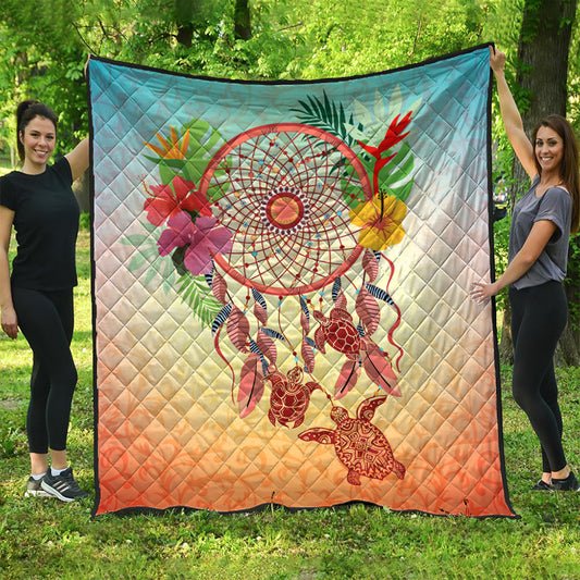 Hawaii Premium Quilt Flower Dreamcatcher