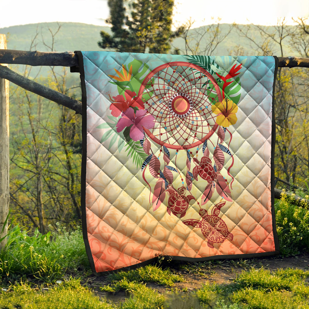 Hawaii Premium Quilt Flower Dreamcatcher