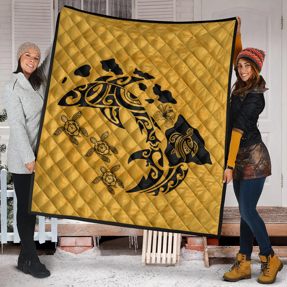 Hawaii Premium Quilt Love Animal Polynesian