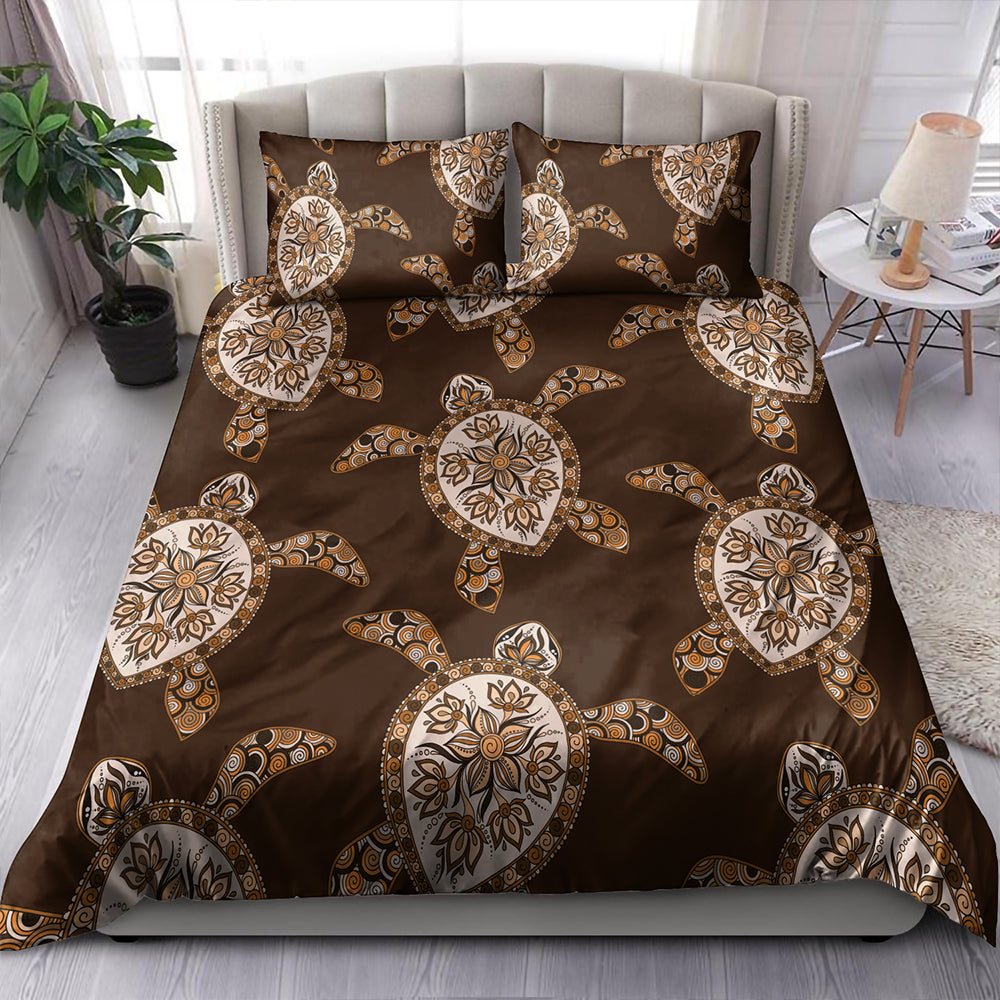 Hawaii Bedding Set Turtle Plumeria Grown