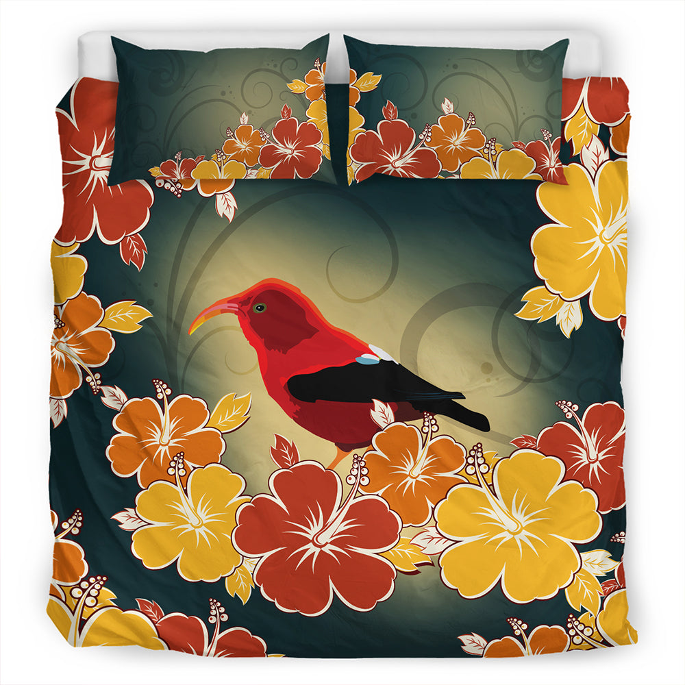 Hawaii Bedding Set Honeycreeper Hibiscus