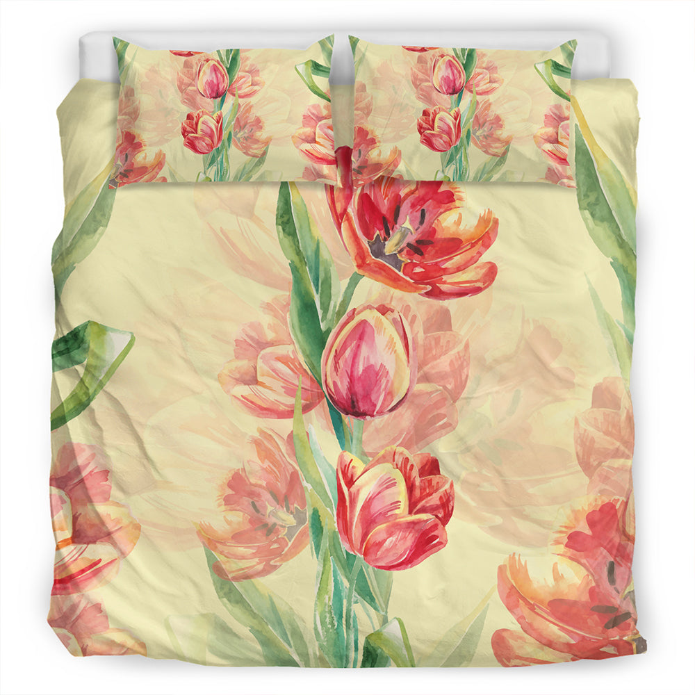 Hawaii Bedding Set Flower Art