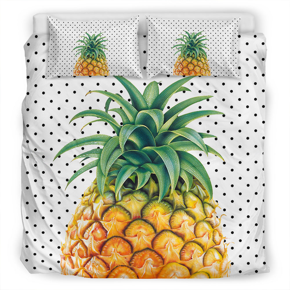 Hawaii Bedding Set Pineapple Dottie