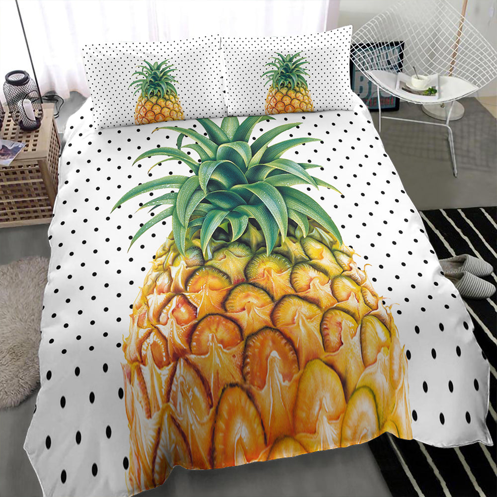 Hawaii Bedding Set Pineapple Dottie