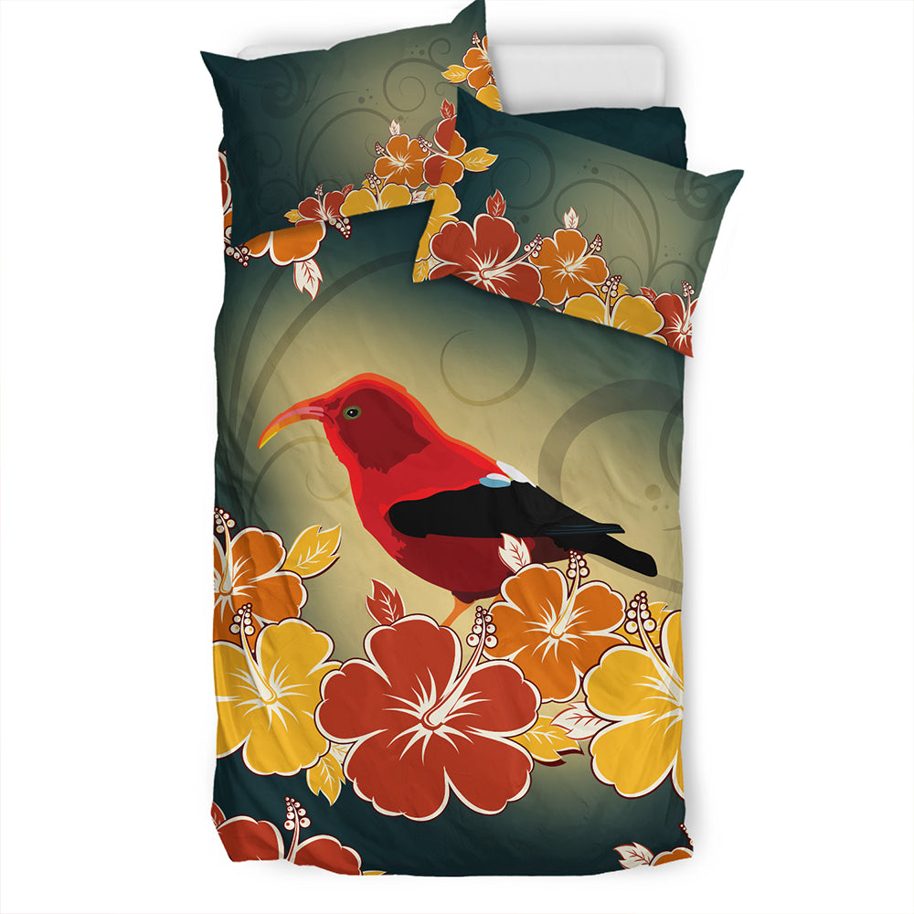 Hawaii Bedding Set Honeycreeper Hibiscus
