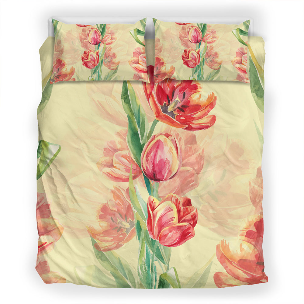 Hawaii Bedding Set Flower Art
