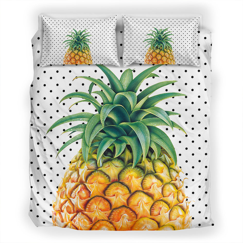 Hawaii Bedding Set Pineapple Dottie