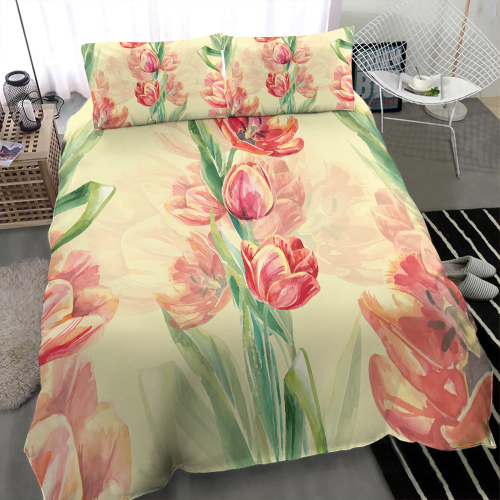 Hawaii Bedding Set Flower Art
