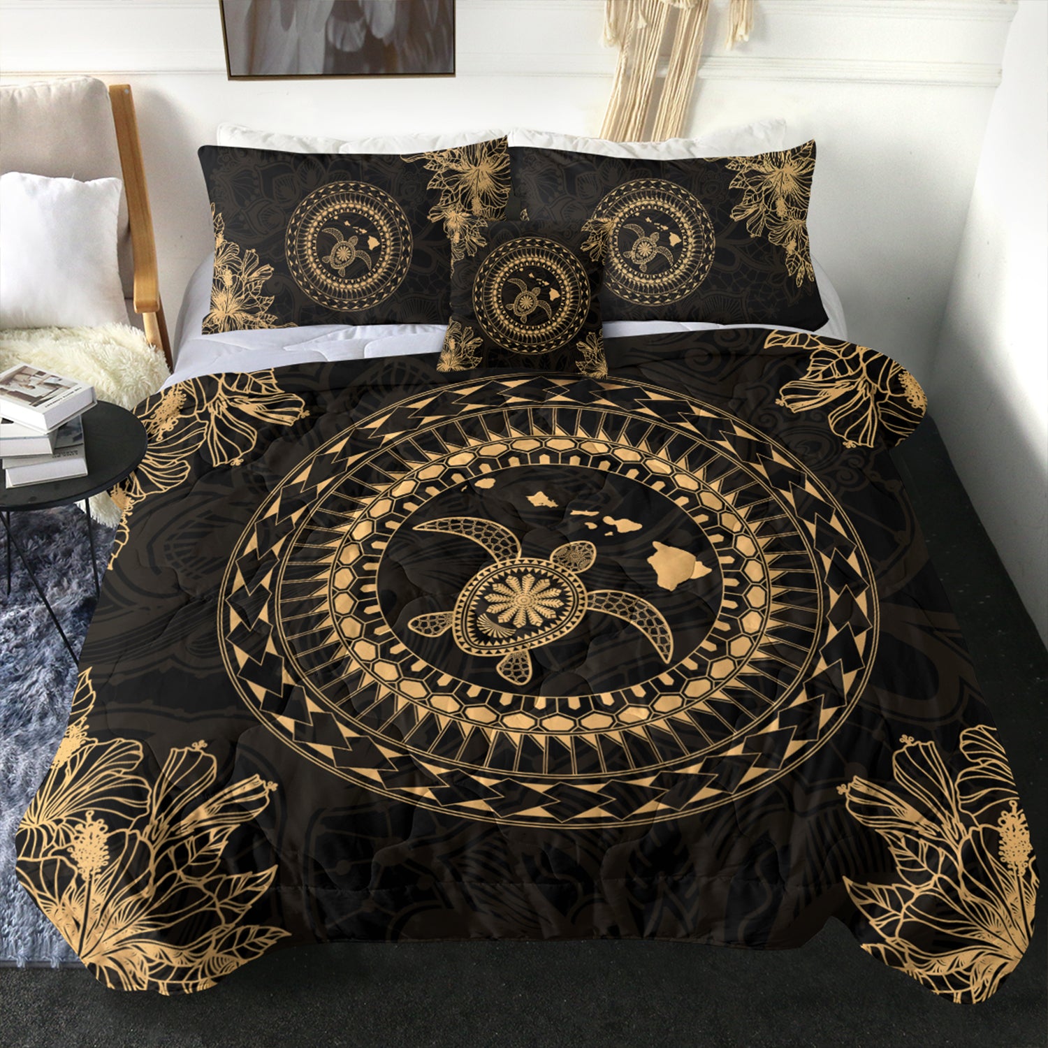 Hawaii Comforter Turtle Tradition