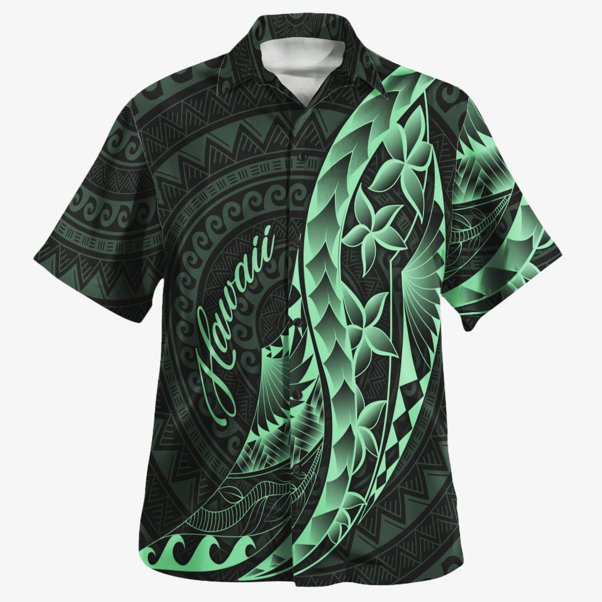 Hawaii Custom Personalised Hawaiian Shirt Polynesian Pattern Style