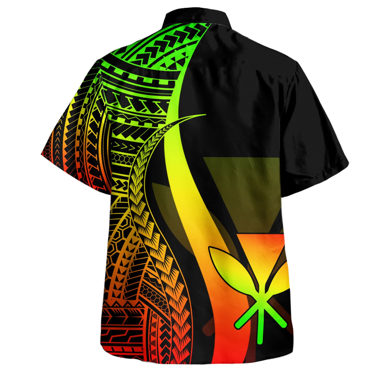 Hawaii Custom Personalised Hawaiian Shirt Polynesian Tentacle Tribal Pattern