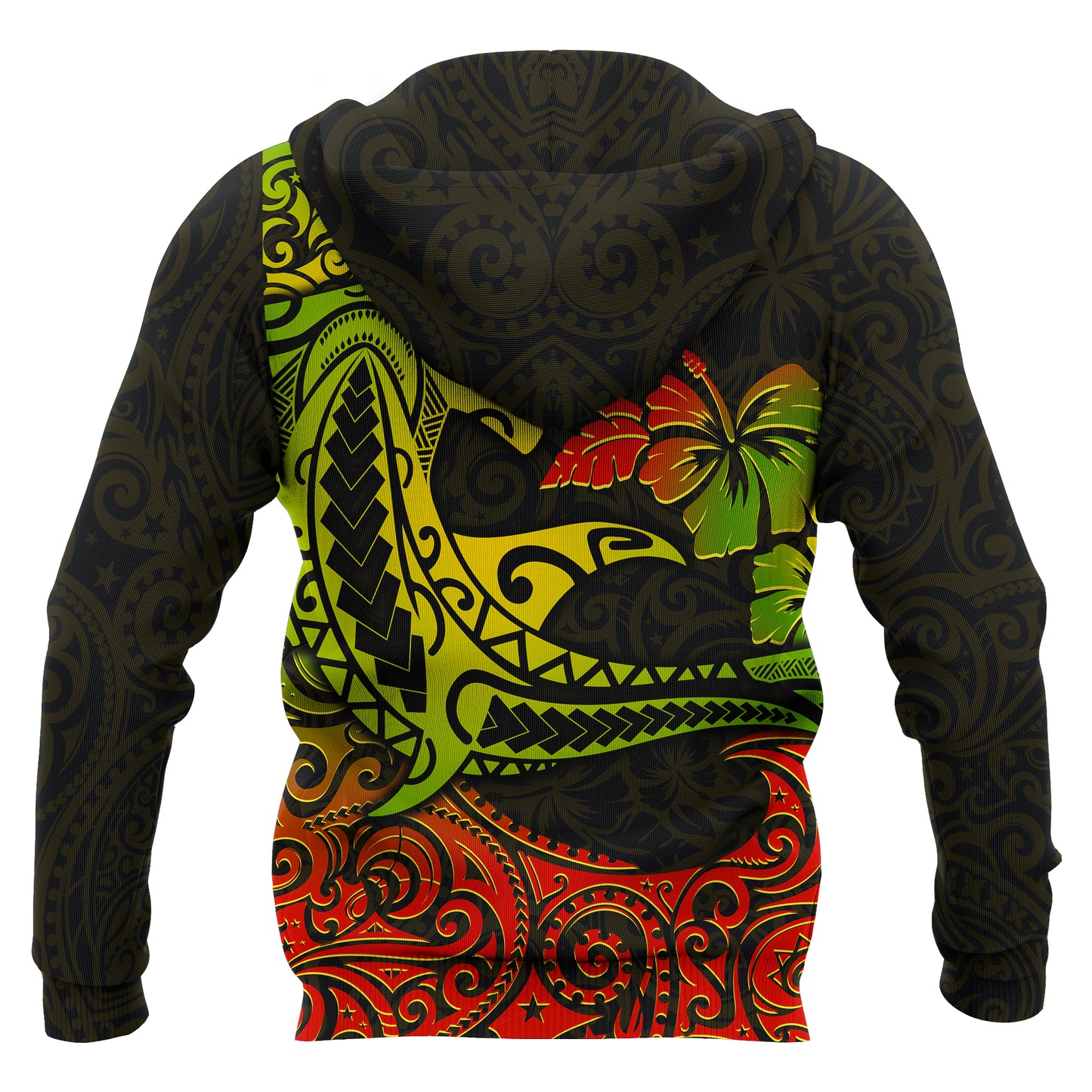 Hawaii Hoodie - Polynesian Hammerhead Shark