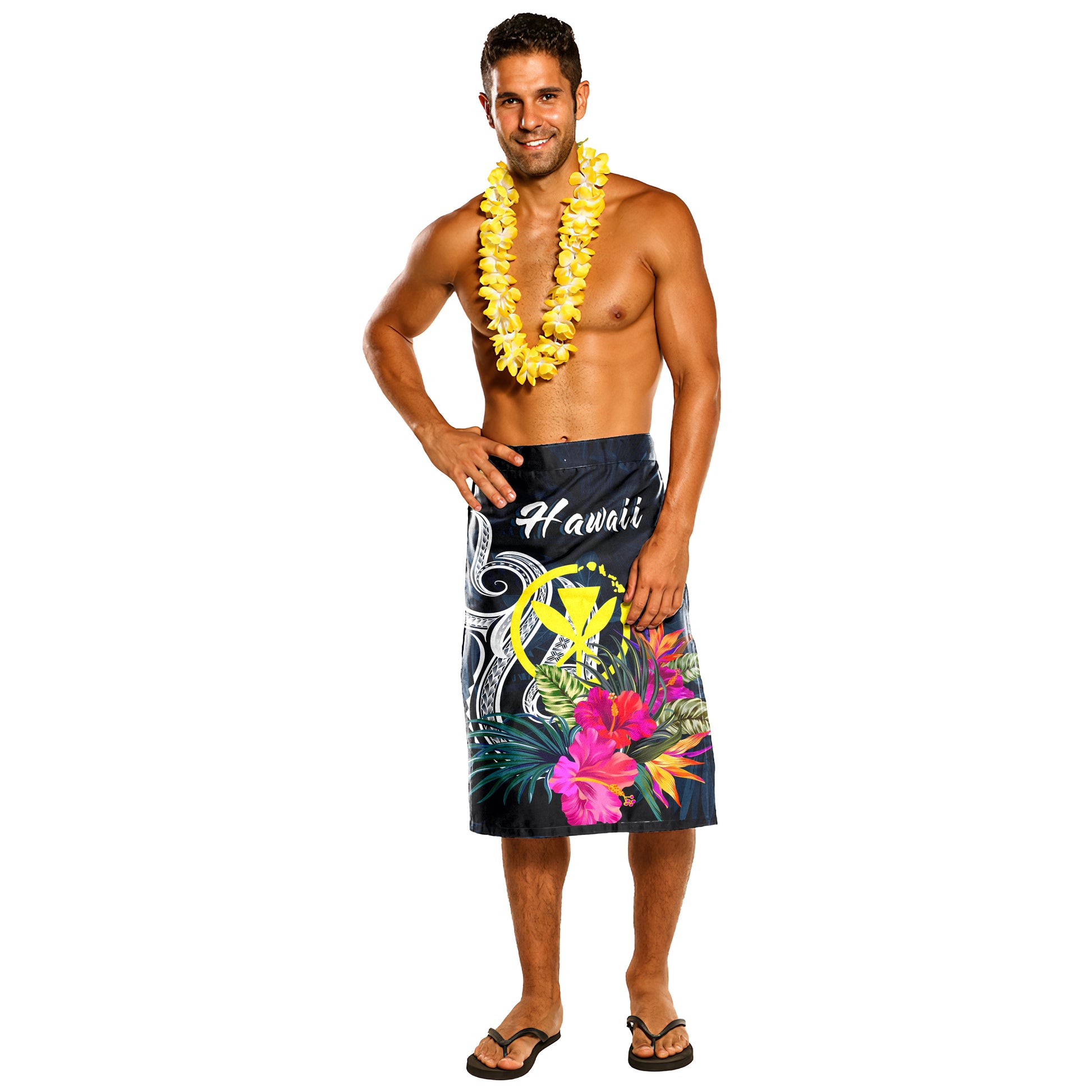 Hawaii Lavalava - Tropical Flowers