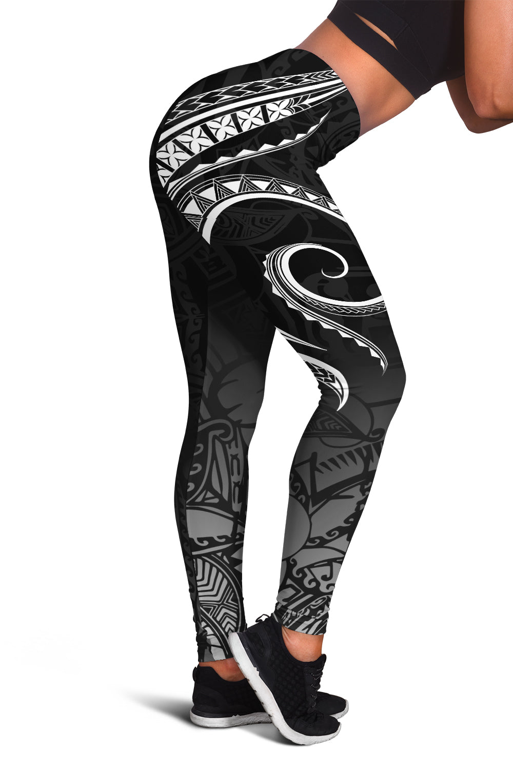 Hawaii Legging - Hawaii Polynesian Tribal Pattern Style Legging