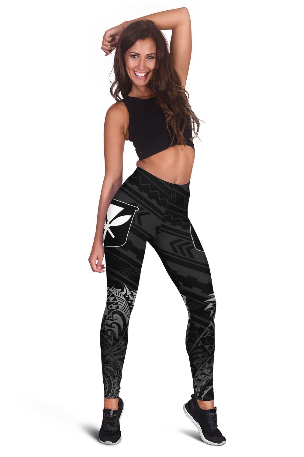 Hawaii Legging - Hawaii Polynesian Kanaka Legging