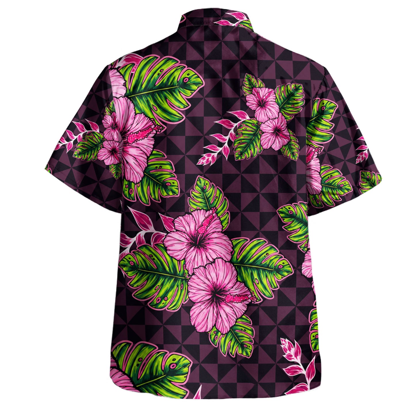 Hawaii Combo Dress And Shirt Nesian Islands Pinka Hibiscus