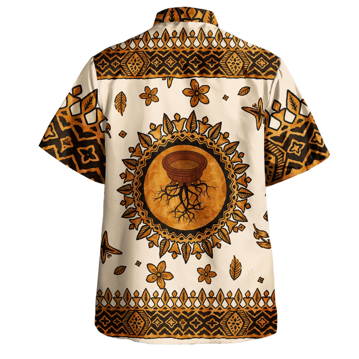 Tonga Hawaiian Shirt Taumafa Kava Ceremony Tapa Heritage Style