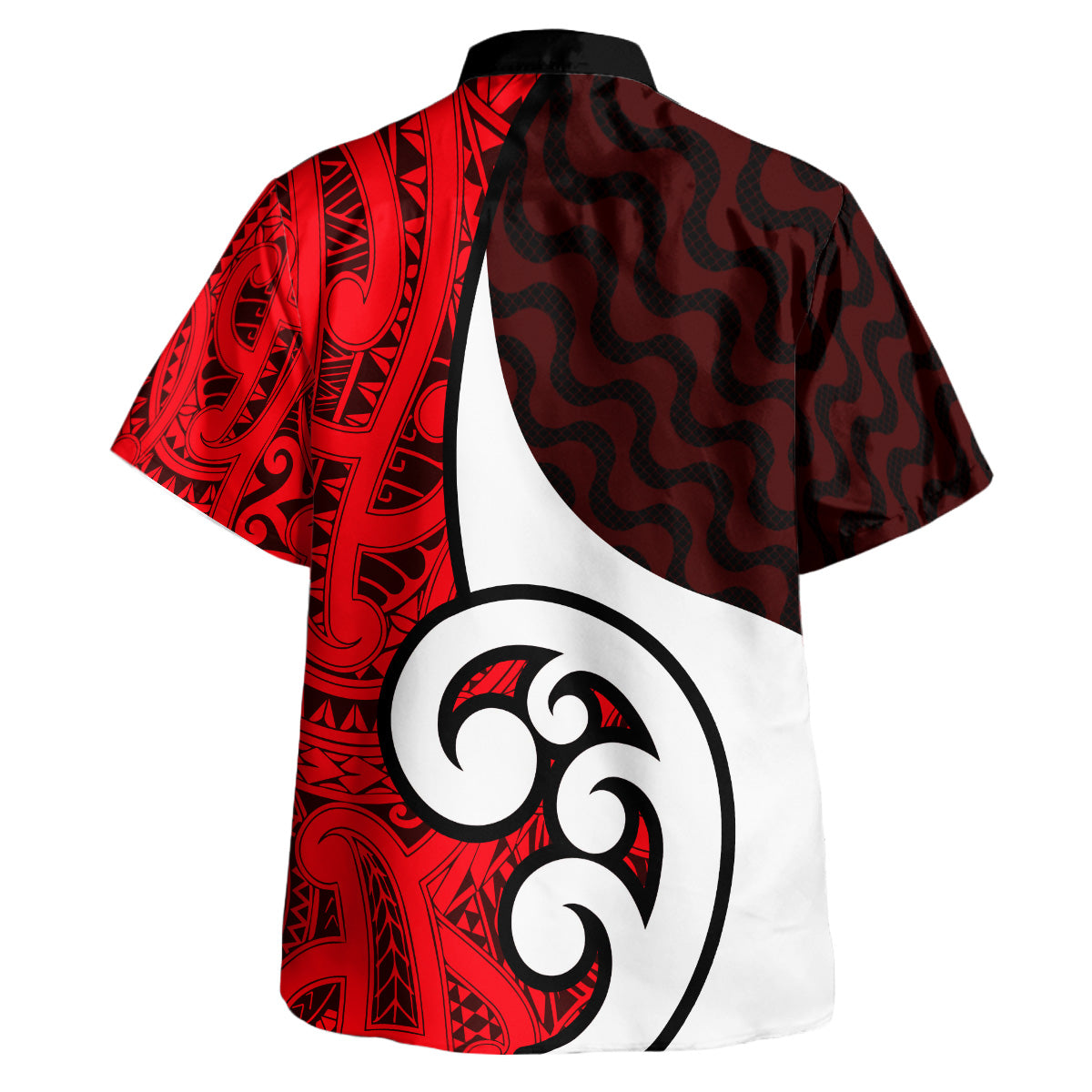 New Zealand Hawaiian Shirt - Flag of the United Tribes of New Zealand Waitangi Day