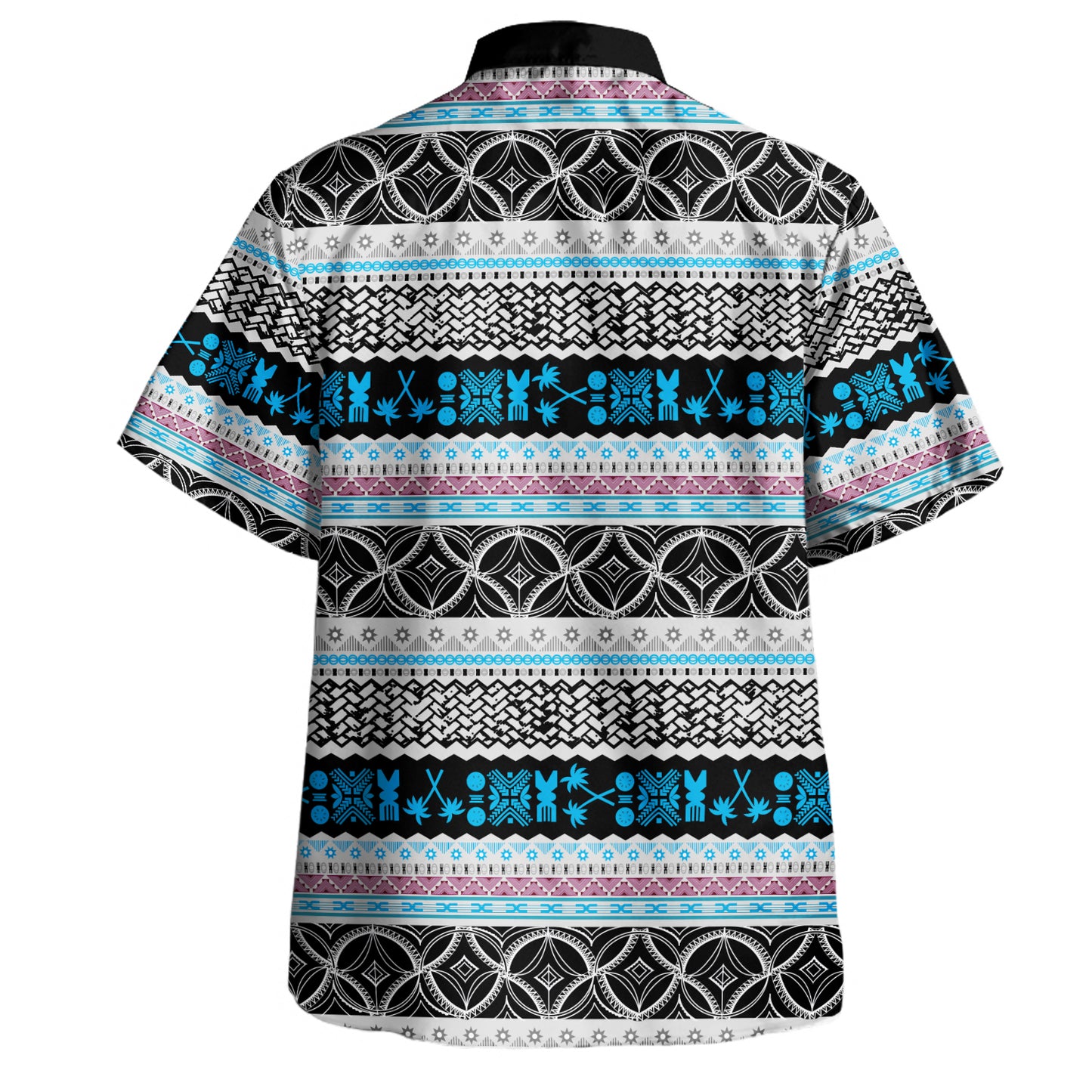 Fiji Hawaiian Shirt Fiji Independence 1970 Tapa Style (Ver 2)