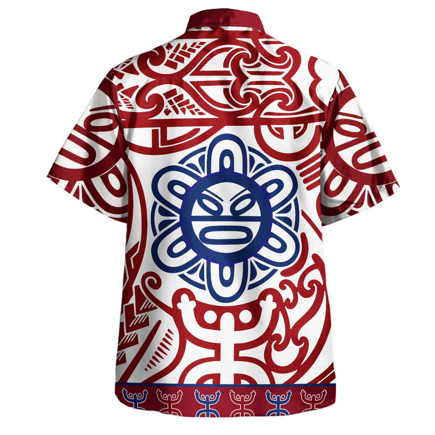 Puerto Rico Hawaiian Shirt Coqui Pride Flag Taino Tribal Style