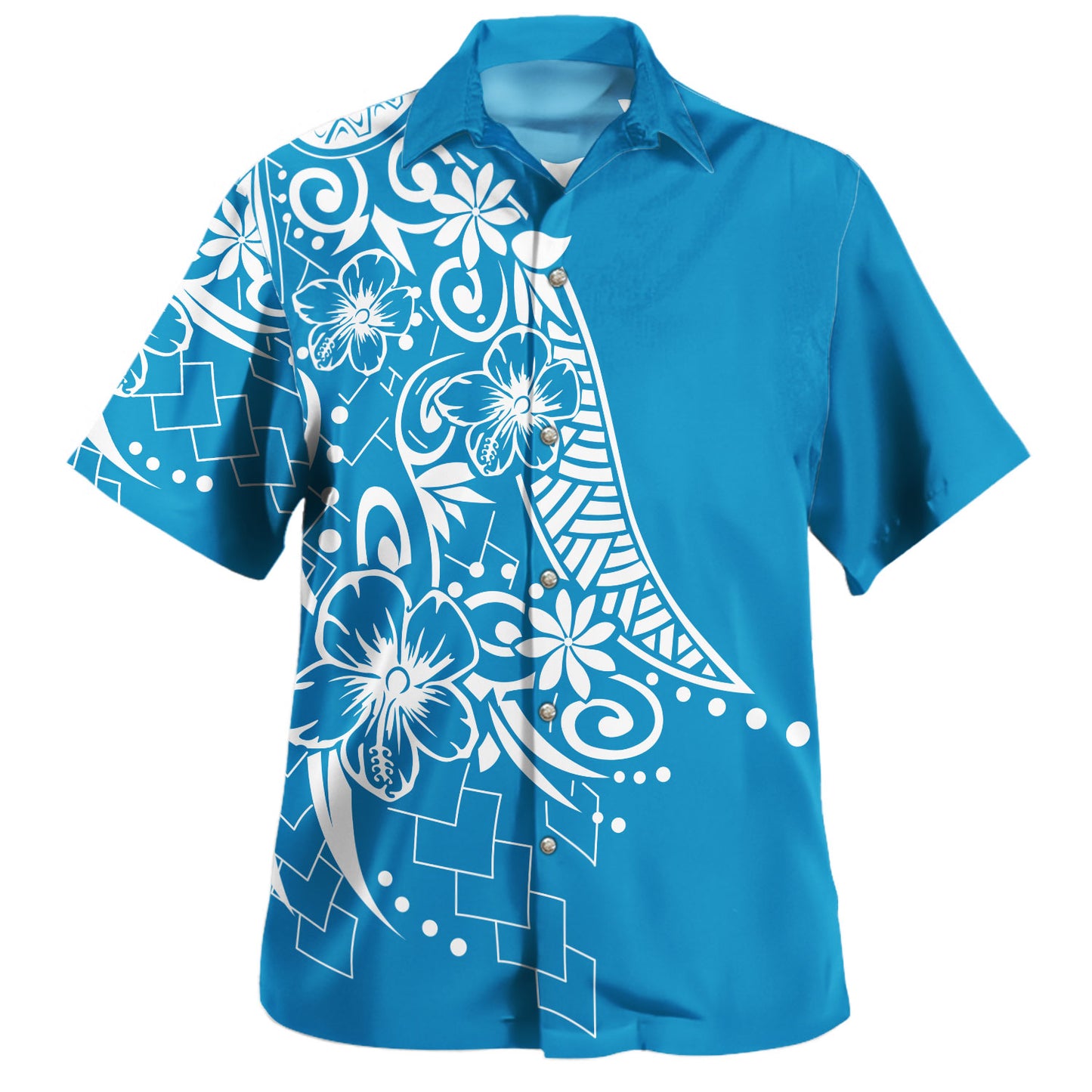 Polynesian Combo Dress And Shirt Polynesian Print
