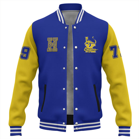 Hawaii Baseball Jacket Henry J. Kaiser High School Polynesian Letters Style