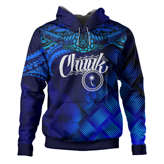 Chuuk Polynesian Hoodie - Lauhala Coat Of Arms