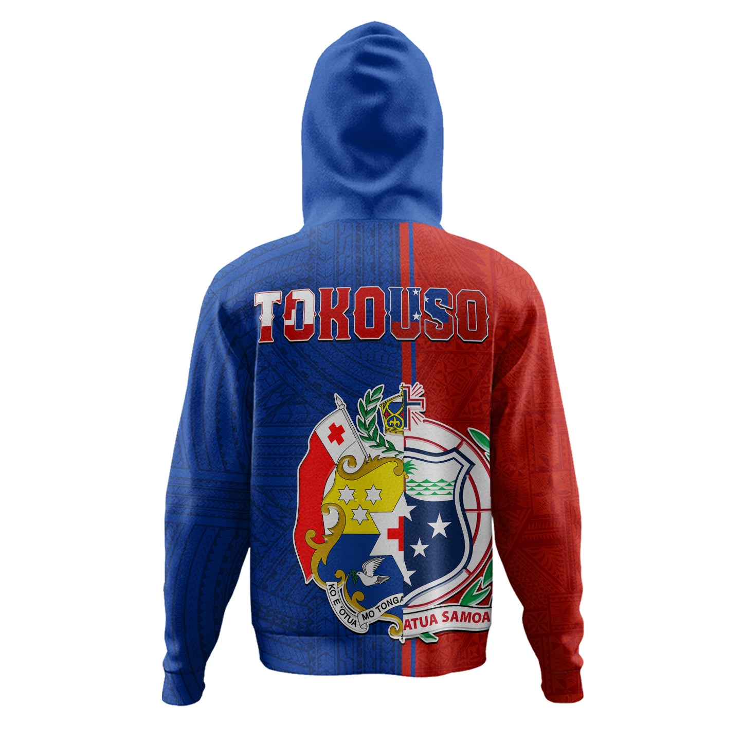 Tokouso Hoodie - Custom Tonga And Samoa Together
