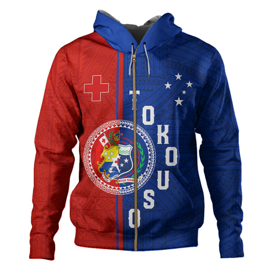 Tokouso Hoodie - Custom Tonga And Samoa Together