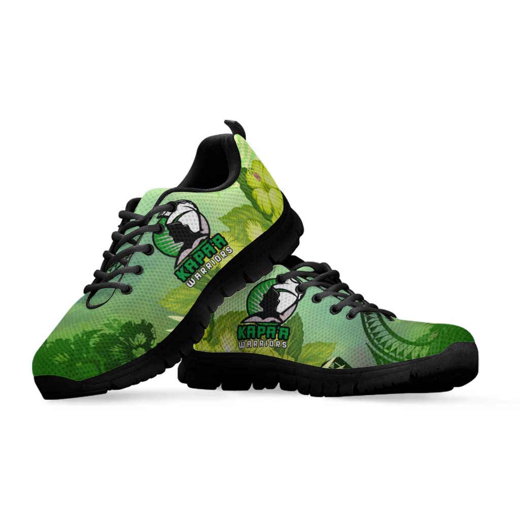 Hawaii Sneakers - Kapaa High School Polynesian Tribal Pattern