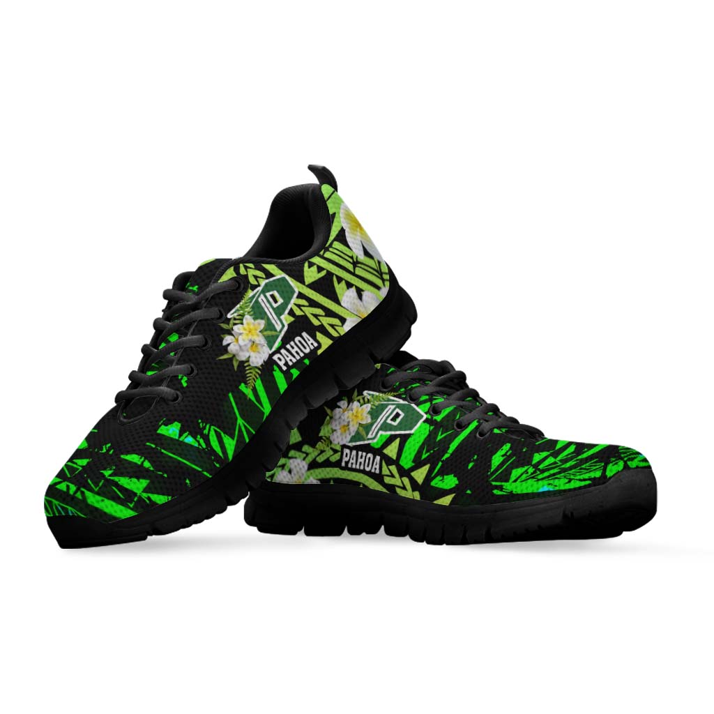 Hawaii Sneakers - Pahoa High & Intermediate School Polynesian Pattern