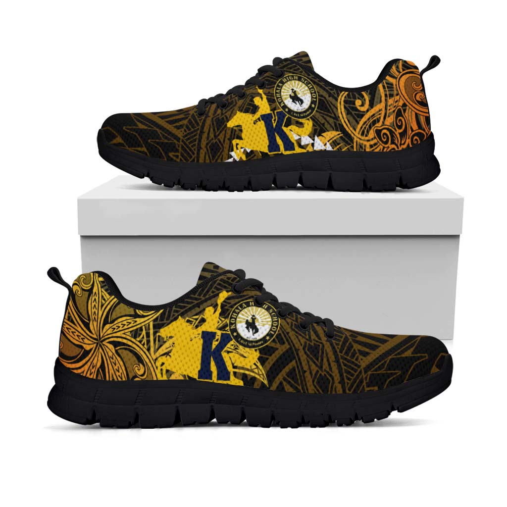 Hawaii Sneakers - Kohala High School Polynesian Tribal Pattern