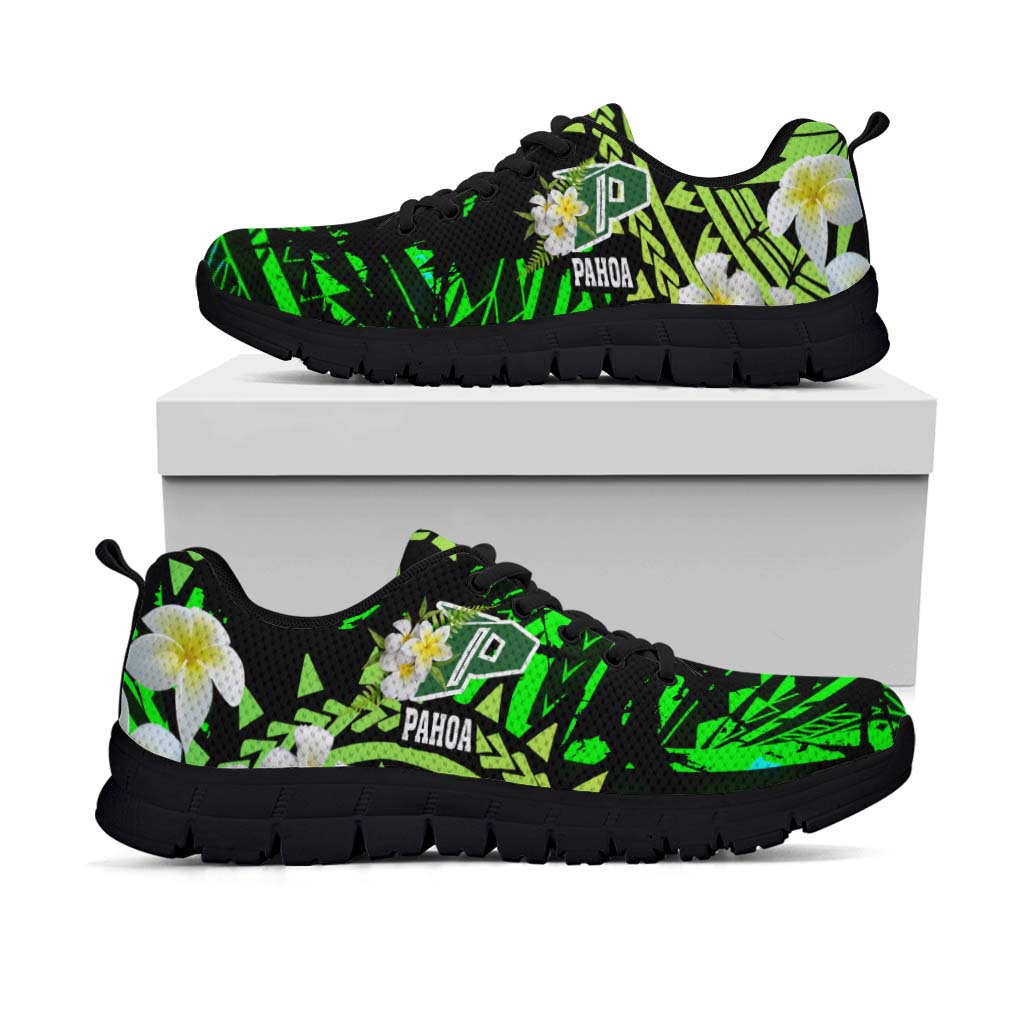 Hawaii Sneakers - Pahoa High & Intermediate School Polynesian Pattern