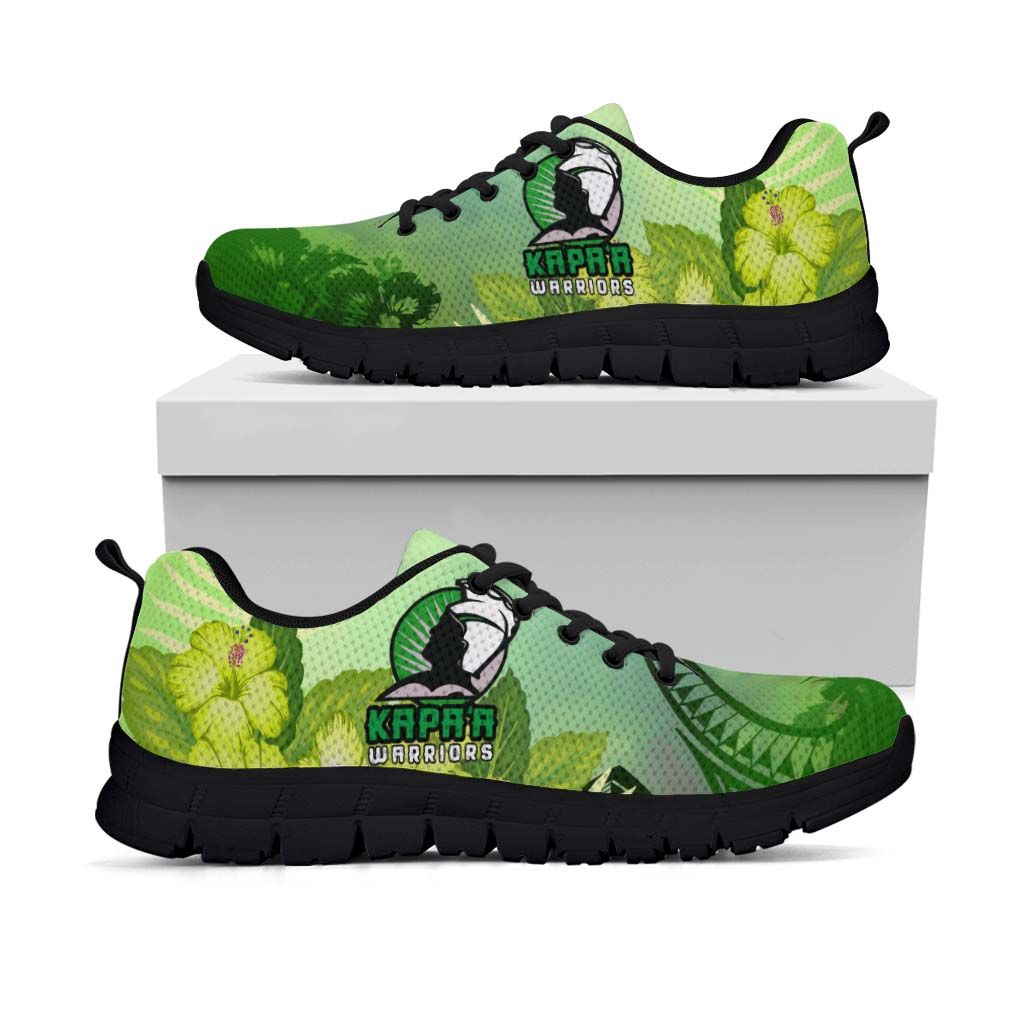 Hawaii Sneakers - Kapaa High School Polynesian Tribal Pattern
