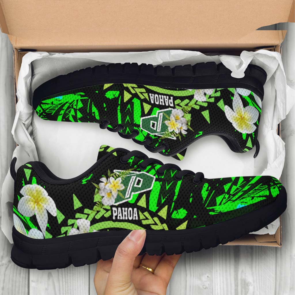 Hawaii Sneakers - Pahoa High & Intermediate School Polynesian Pattern
