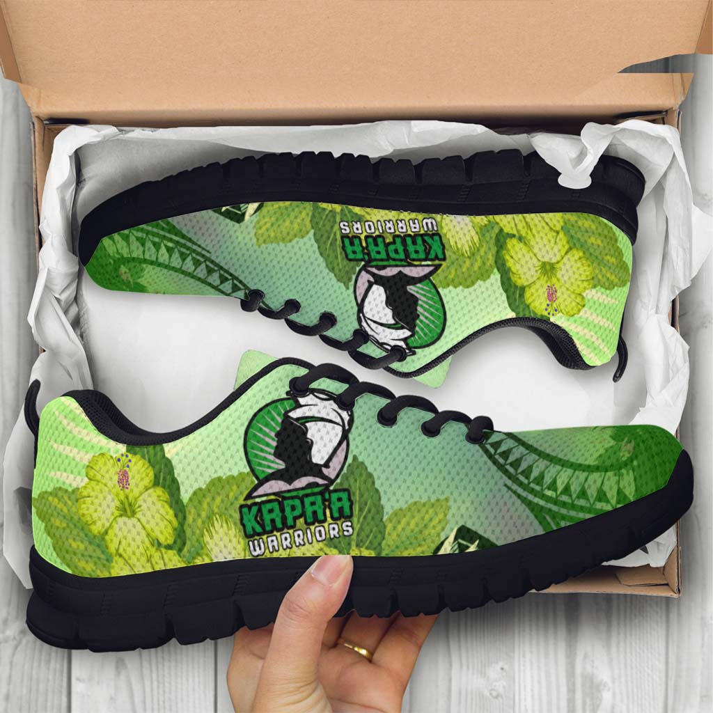 Hawaii Sneakers - Kapaa High School Polynesian Tribal Pattern